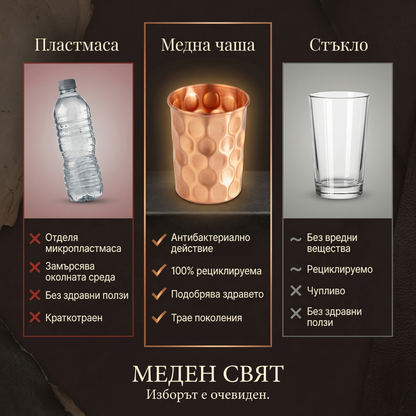 Медна чаша „Тракия" -  (200мл.)